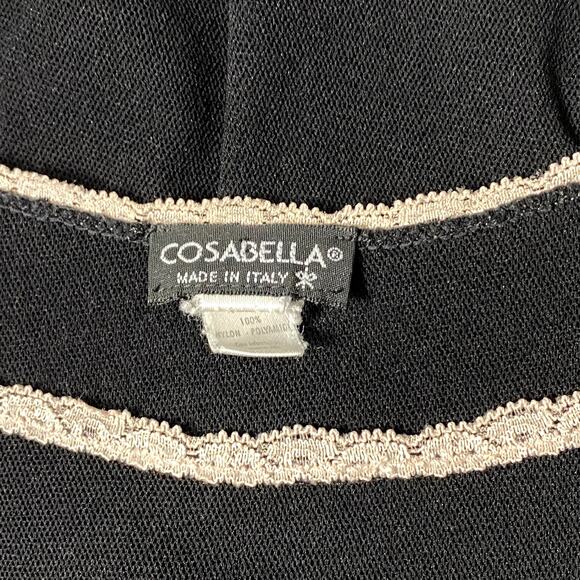 Cosabella Made in Italy Sheer Mesh Pink Lace Burnout Goth Grunge Raver Tank Top - Picture 9 of 10